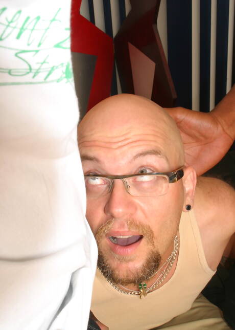 Horny guys Faust, The Machine and Tyrese have 3some interracial anal sex