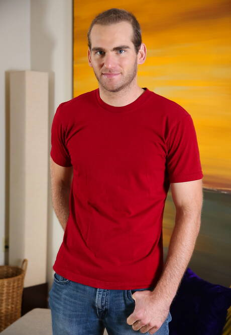 American stud Jonah Marx and hunk Archer Jacques have a hot couple sex