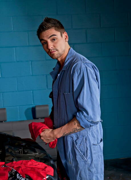 American tough guy Johnny Torque and beefcake Adam Ridge in hot anal sex