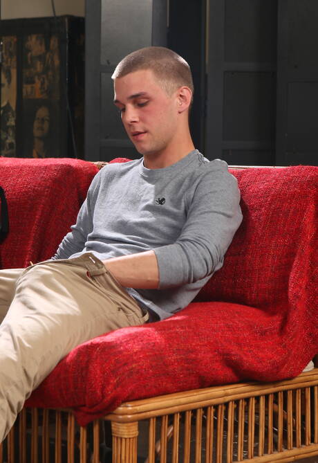 Two american boys superstud Trenton Ducati and twink Trent Ferris fuck after dick sucking