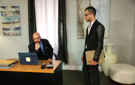 Nice american buddies stud Javier Cruz and well-built Lex Ryan fuck ass after sucking