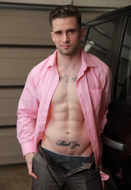 Nice american guys hunky guy Mathias and pretty boy Luke Reed in hot homosexual scene