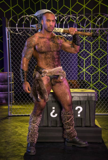 Two american boys mature bear Daymin Voss and gay bear Eddy Ceetee in hot anal sex