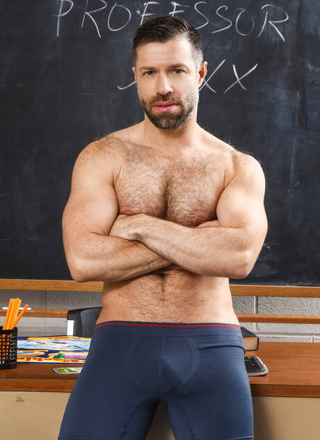 American pornstars superstud Tristan Jaxx and superstud Beaux Banks in hot anal sex