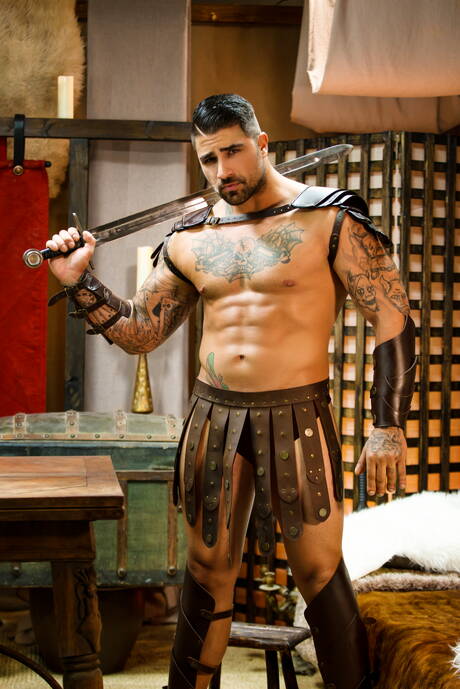 Ryan, JJ Knight, Diego Sans, William, Francois, D.O. in wild gangbang