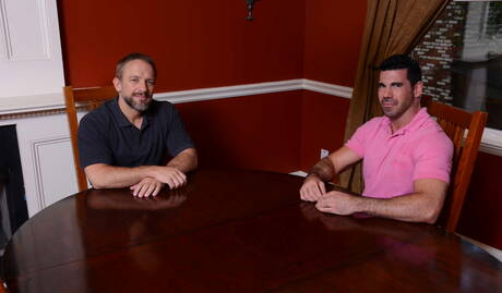 Shameless guys Johnny Rapid, Dirk Caber and Billy Santoro have a threesome pleasure outside