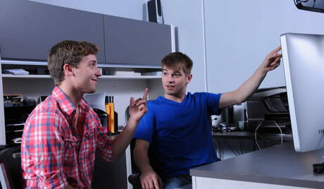 American hot twink Tyler Morgan and  Rock have a good sex