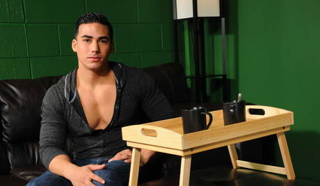 Latin beefcake Topher Di Maggio and latin hunk Lance Luciano have a good anal sex