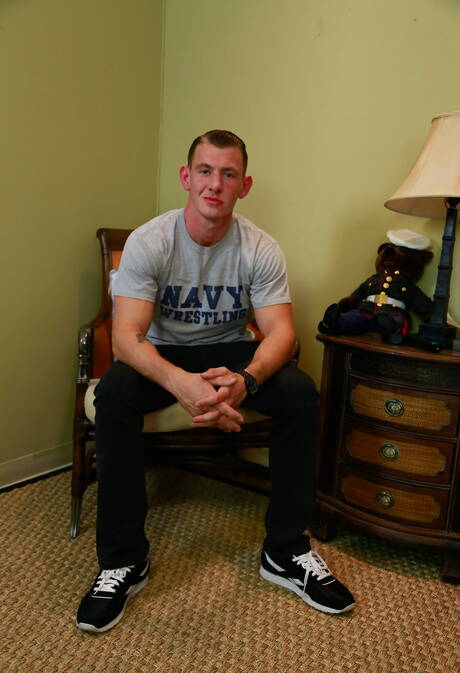 American well-built Richard Buldger and muscular Phoenix River have a hot couple scene