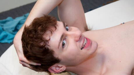 Nice american boys young Keith Conner and young boy Devlan fuck after dick sucking