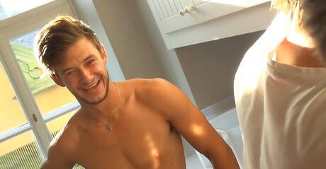 Cool gay party with hot young czech boys