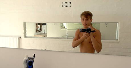 Shameless boys Jack Harrer, Kevin Warhol and Jordan Faris in hard threesome sex