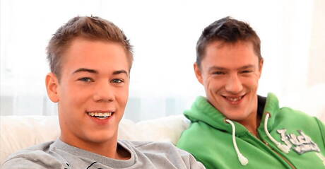 Czech stud Sascha Chaykin and american beautiful boy Rick Lautner have a good sex