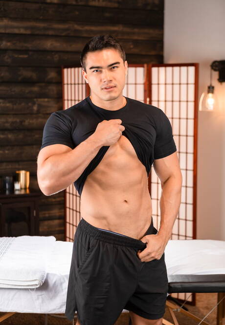 Hot american dudes bull Axel Kane and tough guy Hoss Kado drilling an ass