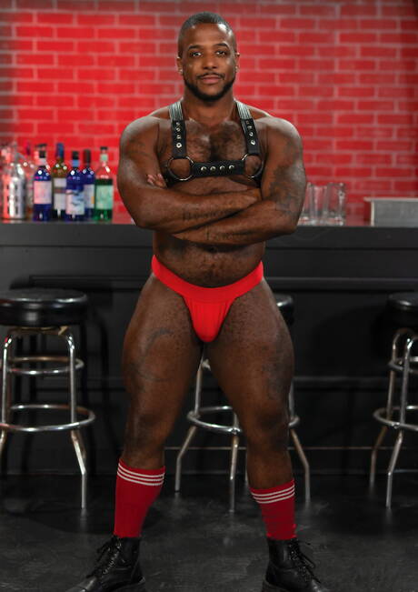 Nasty boys Jack Hunter, Wrex Wylde and Micah Martinez have interracial threesome anal sex with fisting