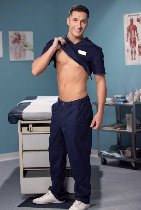 Hot american guys superstud Tristan Hunter and stud Isaac Parker have a hot couple scene