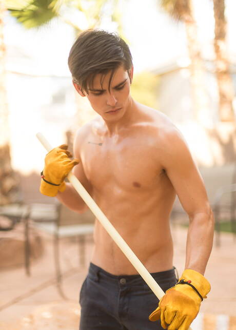 Hot american guys young boy Seth Peterson and twink Trevor Harris sucking and fucking each other outside