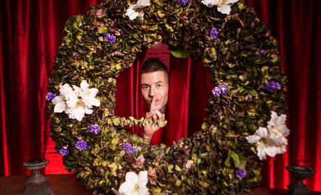 Hot guys Theo Brady, Johnny Donovan and Clark Delgaty in hot threesome anal sex