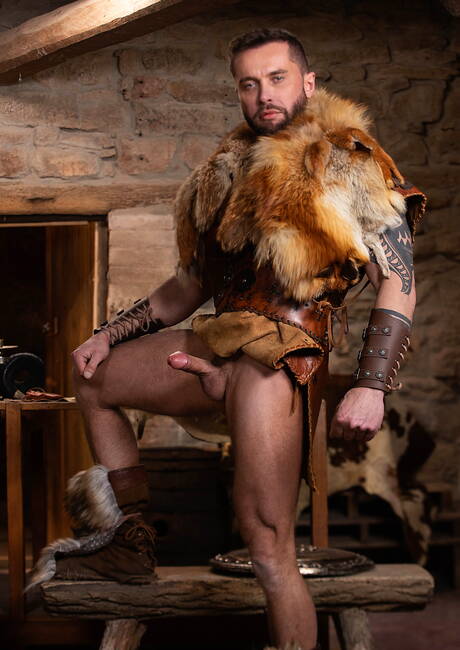 Norwegian muscular Tyler Berg and well-built Craig Marks in hard anal sex