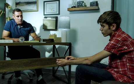 Sexy boys Kyle Connors, Hoss Kado and Levi Rhodes in hot threesome ass bang