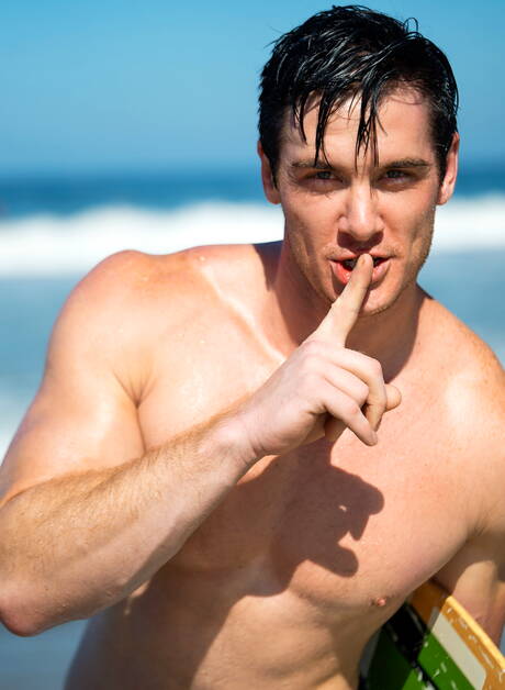 Hot american dudes muscular Manny and stud Jax Hayes banged each other on the beach