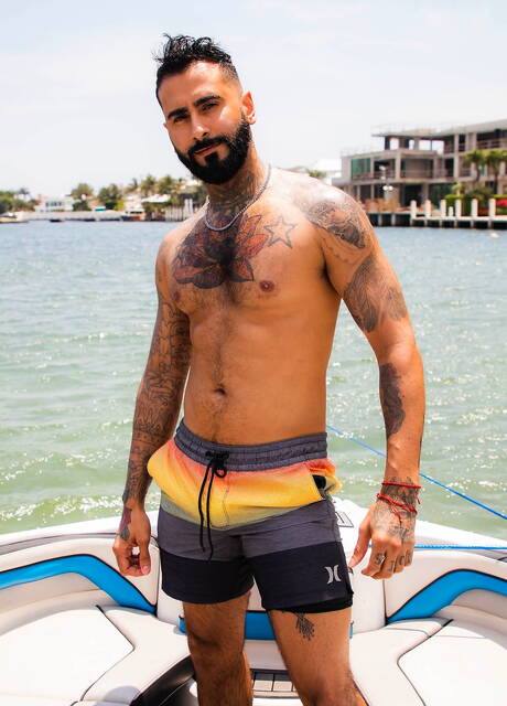 Armando De Armas, Jay, Nick Milani, Rikk York in hot suck and fuck scene outside