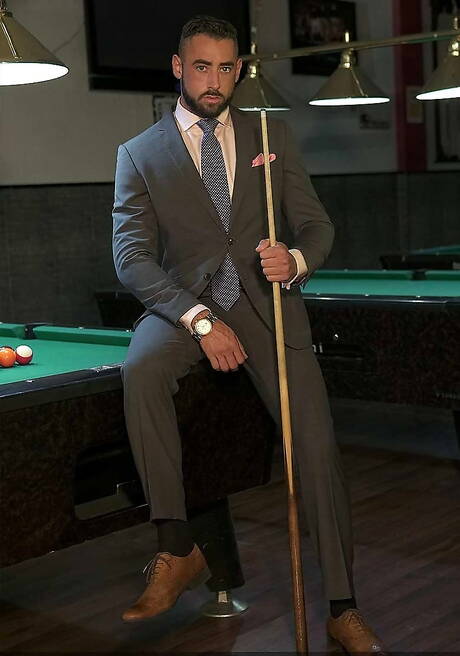 Horny buddies Dante Colle, Logan Moore and Massimo Piano have a hot threesome sex