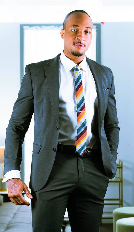 American hunky guy Rocky Vallarta and ebony superstud Trent King in interracial bang