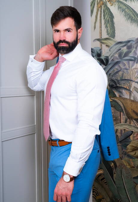 Spanish mature bear Dani Robles and strongman Joe Casio have a hot couple scene in hot shower