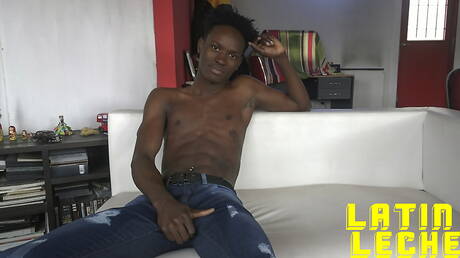 Hunky guy Nico and superstud Nicolas in black on white love