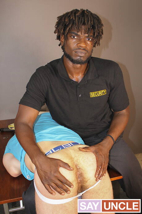 Black hunk Devin Trez and superstud William Crown fuck interracial ass after sucking cock