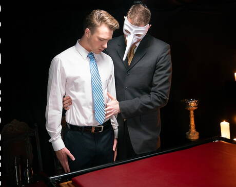 Nice american boys hunky guy Cole Blue and hunky guy Legrand Wolf have a good sex