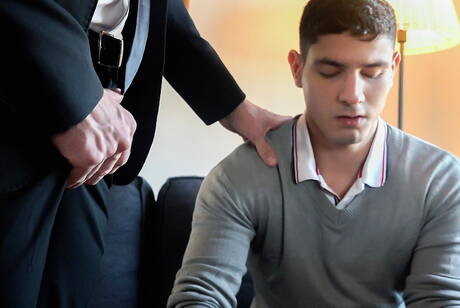 Spanish stud Apolo Adrii and colombian stud Bastian Karim have a hot couple sex