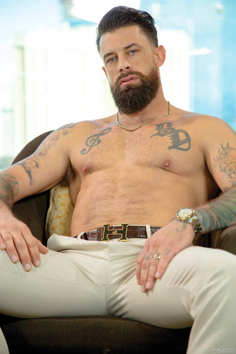 American stars hot bear Alpha Wolfe and superstud Alex Granger in hot anal sex