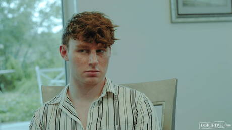 Pretty american guys bear Dale Savage and twink Eric Charming in hard anal sex